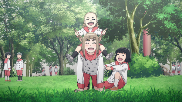 『天国大魔境』第11話「テストを始めます」先行場面カット（C）石黒正数・講談社／天国大魔境製作委員会