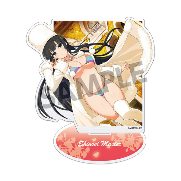 「シノビマスター 閃乱カグラ NEW LINK アクリルフィギュア」各1,650円（税込）（C）Marvelous Inc.（C）HONEY PARADE GAMES Inc.