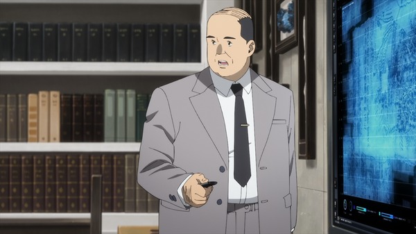 『スプリガン』episode1「炎蛇（前編）」先行場面カット（C）2021 たかしげ宙、皆川亮二・小学館／スプリガン Project