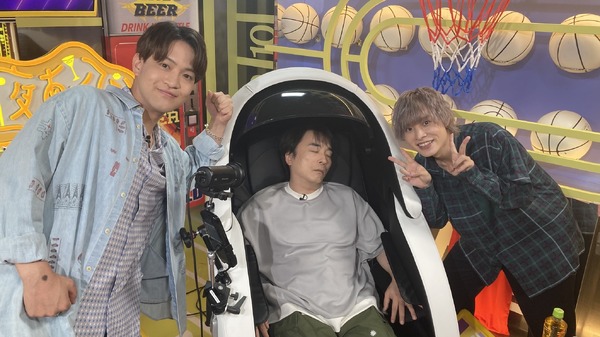 『声優と夜あそび 金【関智一×岡本信彦】#10』(C)AbemaTV,Inc.