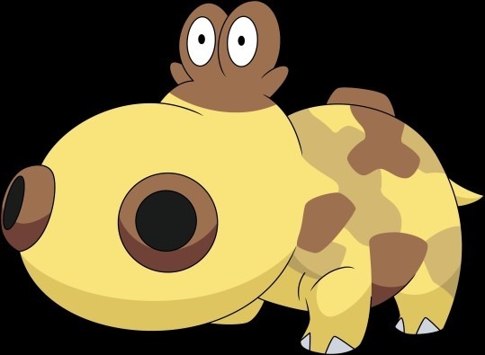 ヒポポタス（c）Nintendo･Creatures･GAME FREAK･TV Tokyo･ShoPro･JR Kikaku （c）Pokemon （c）2015 ピカチュウプロジェクト