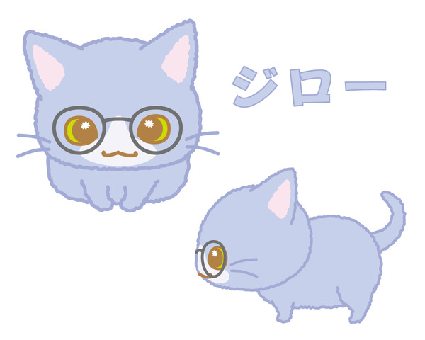 『ぼさにまる』「キャシー」の弟ねこの「ジロー」（C）2023 SANRIO CO., LTD. ぼさにまる製作委員会