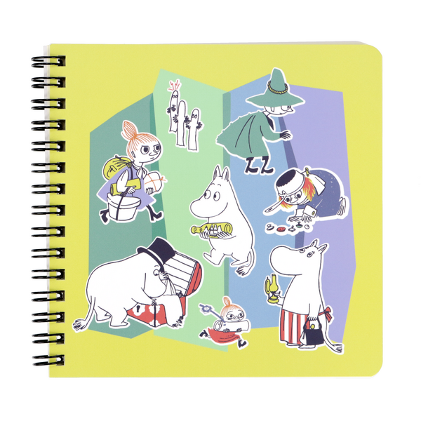 スクエアリングノート（C）Moomin Characters