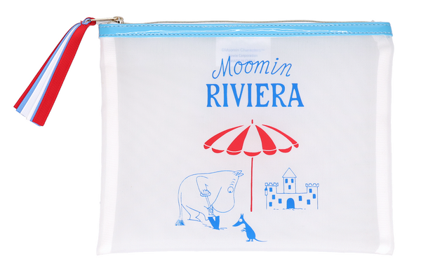 RIVIERAメッシュポーチフラッ（C）Moomin Characters