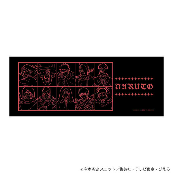 「NARUTO-ナルト- 疾風伝 POP UP STORE in A3 Store」フェイスタオル（C）岸本斉史 スコット／集英社・テレビ東京・ぴえろ