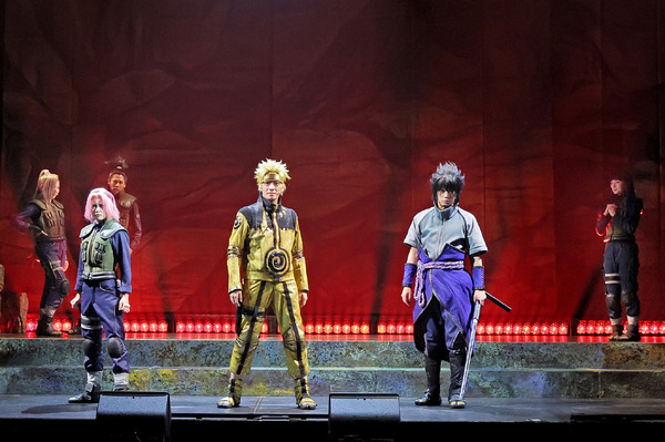 『ライブ・スペクタクル「NARUTO-ナルト-」～忍の生きる道～』公開ゲネプロの様子（C）岸本斉史 スコット／集英社（C）ライブ・スペクタクル「NARUTO-ナルト-」製作委員会 2023