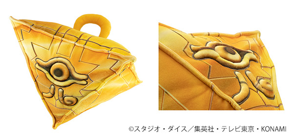 「アニメ『遊☆戯☆王』シリーズ 千年パズルぬいぐるみ」（C）スタジオ・ダイス／集英社・テレビ東京・KONAMI