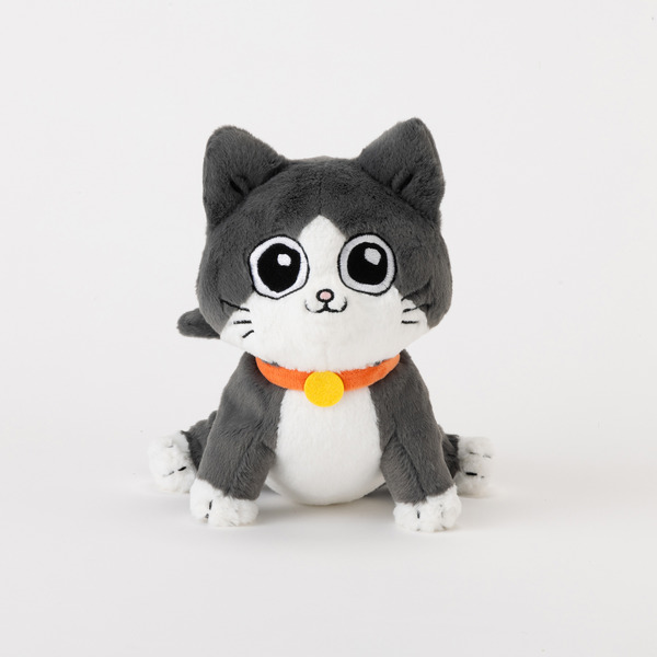 「ねこに転生したおじさん プンちゃん 等身大ぬいぐるみ」3,300円（税込／送料別）（C）やじま