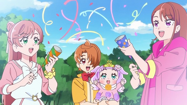 『ひろがるスカイ！プリキュア』第40話「なかよち♡ エルちゃん結婚式☆」先行場面カット（C）ABC-A・東映アニメーション