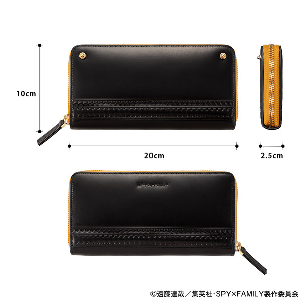 「SPY×FAMILY ブライドルレザーの長財布」（C）遠藤達哉／集英社・SPY×FAMILY製作委員会