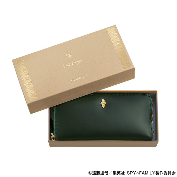 「SPY×FAMILY ブライドルレザーの長財布」（C）遠藤達哉／集英社・SPY×FAMILY製作委員会