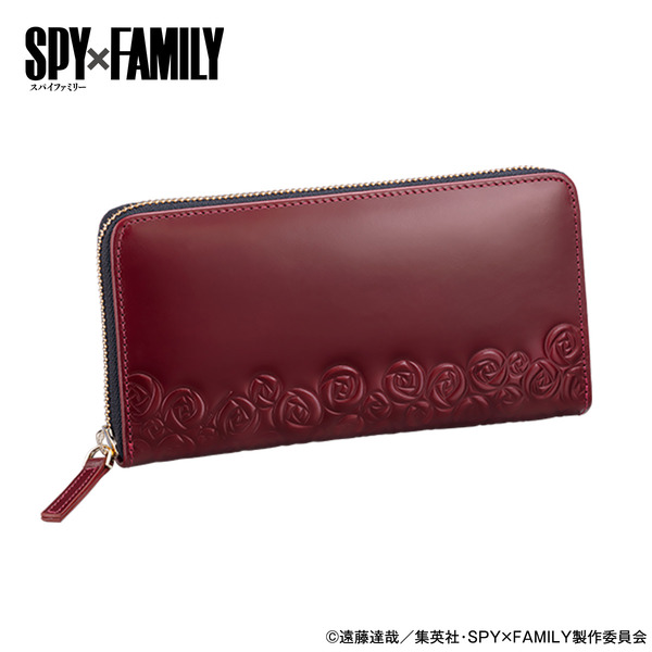 「SPY×FAMILY ブライドルレザーの長財布」ヨルモデル（C）遠藤達哉／集英社・SPY×FAMILY製作委員会