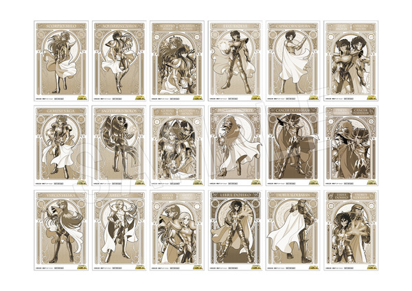 『聖闘士星矢』中外鉱業ブースグッズイメージ（C）車田正美・東映アニメーション