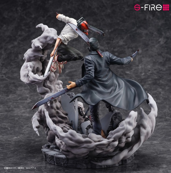 「チェンソーマン　スーパーシチュエーションフィギュア　チェンソーマンvs.サムライソード」（C）藤本タツキ／集英社・ＭＡＰＰＡ