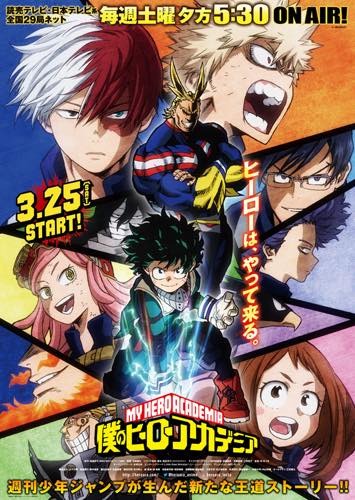 『僕のヒーローアカデミア』（C）堀越耕平／集英社・僕のヒーローアカデミア製作委員会