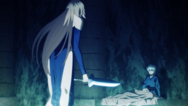 『BASTARD!!―暗黒の破壊神―』第2期「地獄の鎮魂歌編」第8話「魔境」先行場面カット（C）萩原一至/集英社・BASTARD!! 製作委員会