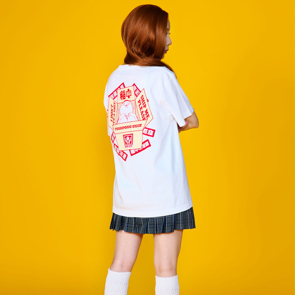 「『行け！稲中卓球部』POP UP STORE in 大宮」「送ってくれよTシャツ」4,950円（税込）（C）古谷実／講談社