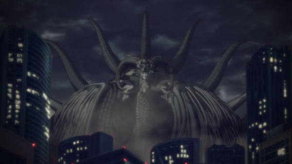 『BASTARD!!―暗黒の破壊神―』第2期「地獄の鎮魂歌編」第9話「伝説」先行場面カット（C）萩原一至/集英社・BASTARD!! 製作委員会