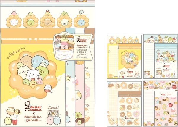 『すみっコぐらし』×「ミスタードーナツ」イメージ（C）2024 SAN-X CO., LTD. ALL RIGHTS RESERVED.