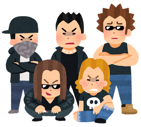 「マフィア・ギャング・犯罪組織キャラといえば？」