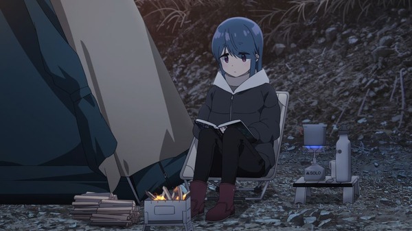 『ゆるキャン△ SEASON3』第1話「次、どこ行こうか」先行場面カット（C）あfろ・芳文社／野外活動プロジェクト