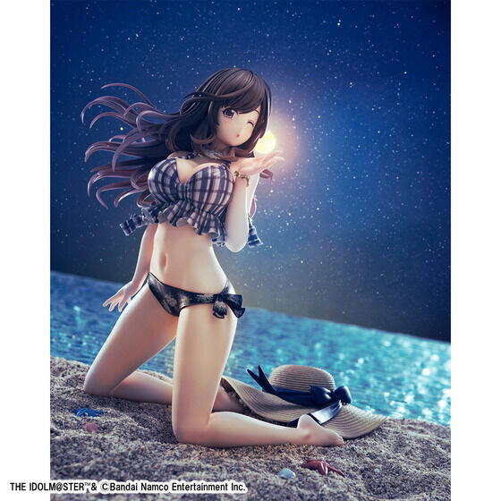 大胆ボディに可愛いチェック柄の水着が惹かれる…！『シャニマス』より「月岡恋鐘」がゲーム内イラストをモチーフに立体化