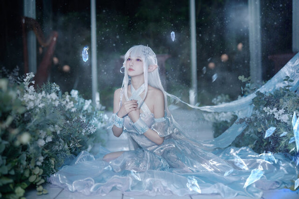 エミリア「Re:ゼロから始める異世界生活」／Shika（X：@Shika42516408）