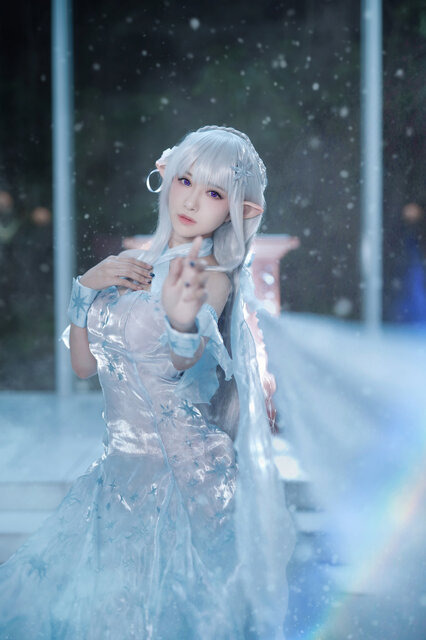 エミリア「Re:ゼロから始める異世界生活」／Shika（X：@Shika42516408）