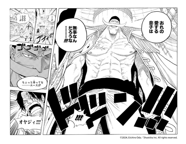 「ONE PIECE / 白ひげ」(C)2024, Eiichiro Oda／Shueisha Inc. All rights reserved.