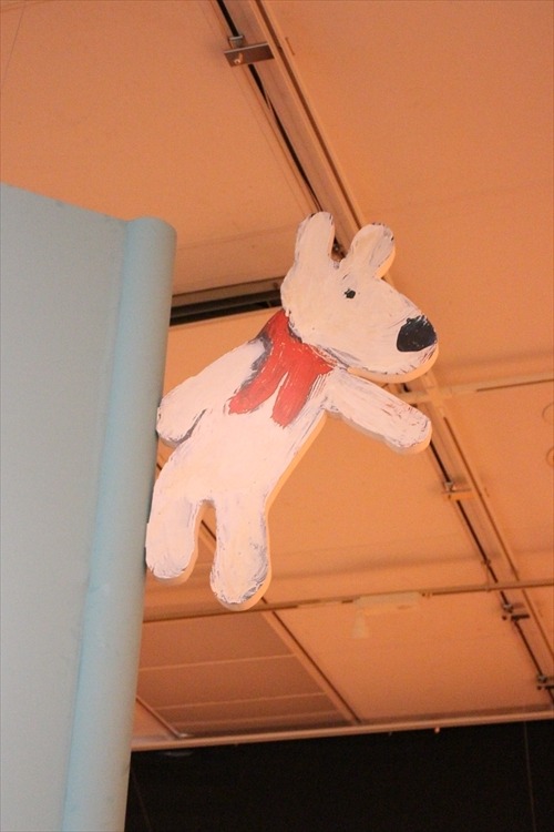 *掲載された写真は内覧会のため特別撮影したものです。会場では撮影できません。『リサとガスパール』(C) 2015 Anne Gutman & Georg Hallensleben / Hachette Livre