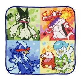 フード&しっぽ付きタオルで「ニャオハ」になりきり！『ポケモン』より新タオルグッズが発売―ぶら下がりメタモンやハンドタオルなど、どれもカワイイ！