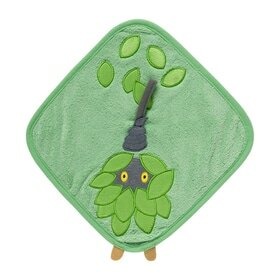 フード&しっぽ付きタオルで「ニャオハ」になりきり！『ポケモン』より新タオルグッズが発売―ぶら下がりメタモンやハンドタオルなど、どれもカワイイ！