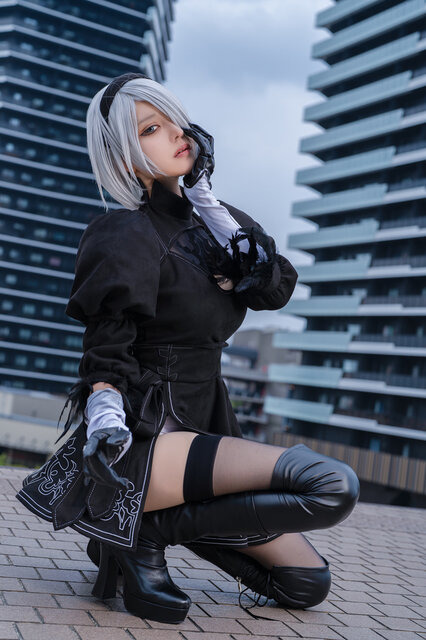 2B『NieR:Automata』／寝る子（X：@neruko_kanade_）