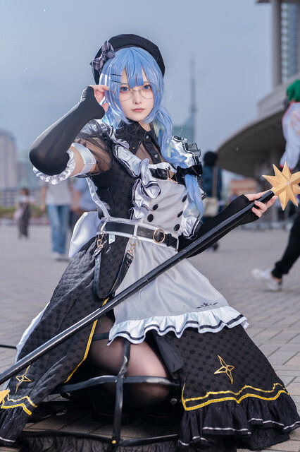 星街すいせい「ホロライブ」／詩羽りう（X：@_nxuiy）