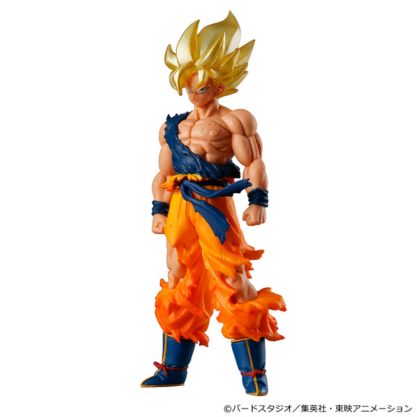 ガシャポン「HGドラゴンボール01 GOKU EDITION　超サイヤ人 孫悟空」（C）バードスタジオ／集英社・東映アニメーション