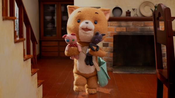 『こまねこのかいがいりょこう』場面写真（C）dwarf