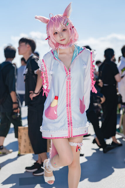 博衣こより「ホロライブ」／月海つくね（X：@XaiabP）、撮影：tama（X：@tama_0811_）