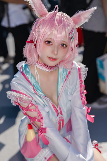 博衣こより「ホロライブ」／月海つくね（X：@XaiabP）、撮影：tama（X：@tama_0811_）