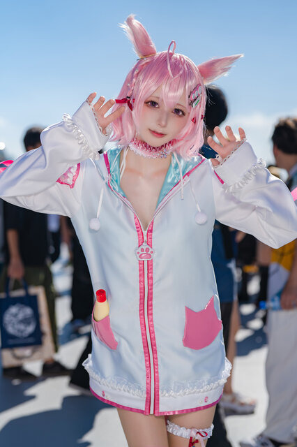 博衣こより「ホロライブ」／月海つくね（X：@XaiabP）、撮影：tama（X：@tama_0811_）