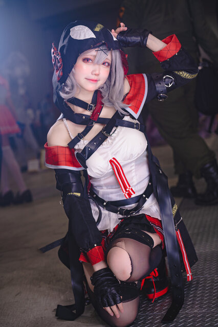 沙花叉クロヱ「ホロライブ」／炉莉ヰみるき（X：@owate_richan）、撮影：山颪ヒア（X：@fotomachen）