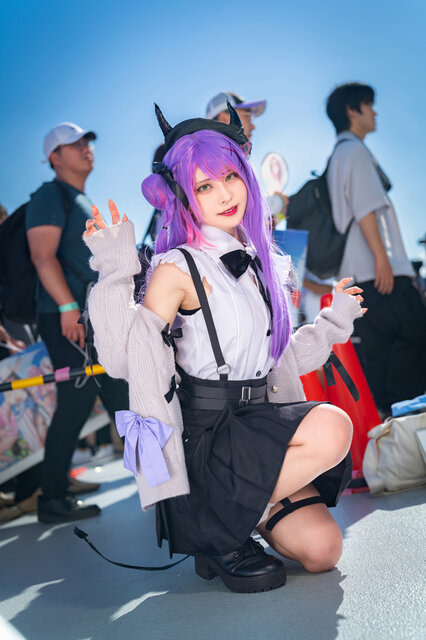 常闇トワ「ホロライブ」／けぇこ（X：@keekoriiin）、撮影：Jon（X：@Jon1569）