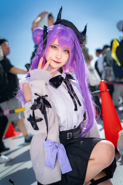 常闇トワ「ホロライブ」／けぇこ（X：@keekoriiin）、撮影：Jon（X：@Jon1569）