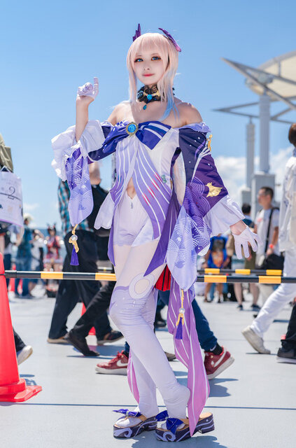 珊瑚宮心海『原神】／ごまな（X：@goma_cosu）、撮影：tama（X：@tama_0811_）