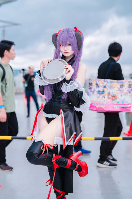 羽入 / エンジェルモートver. 「ひぐらしのなく頃に」／シイナノア（X：@persiannekonyan）、撮影：tama（X：@tama_0811_）