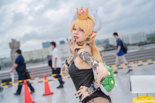 クッパ姫（二次創作）／ティム・ヴィンセント（X：@tim_zsasz_）、撮影：tama（X：@tama_0811_）