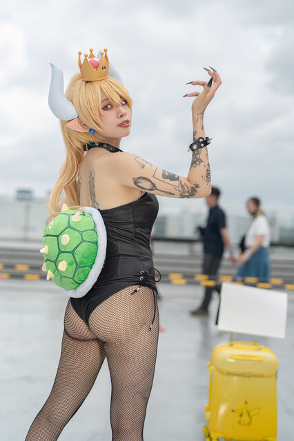 クッパ姫（二次創作）／ティム・ヴィンセント（X：@tim_zsasz_）、撮影：tama（X：@tama_0811_）