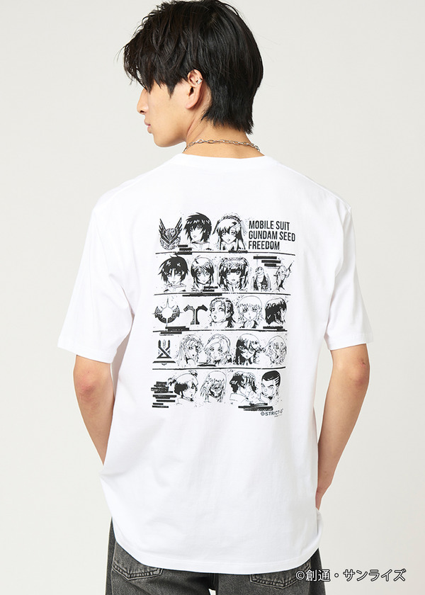 STRICT-Gとグラニフが初コラボ「機動戦士ガンダムSEED FREEDOM｜Tシャツ」（C）創通・サンライズ