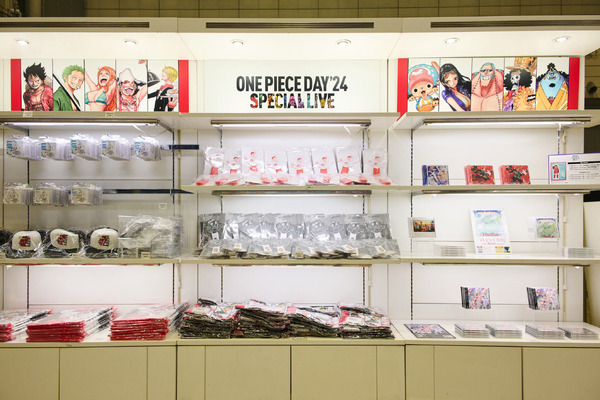 「ONE PIECE DAY’24 」展示エリアの様子