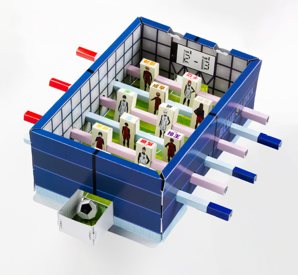 「アニメ　ブルーロック　コンプリートファンブック」の付録「サッカー盤」