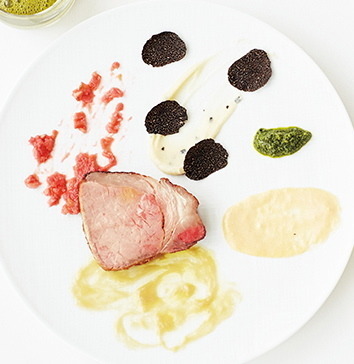 トクヨシとイル プレージョがコラボレーションしたスペシャルコース料理（4,500円）のSECONDO PIATTO
